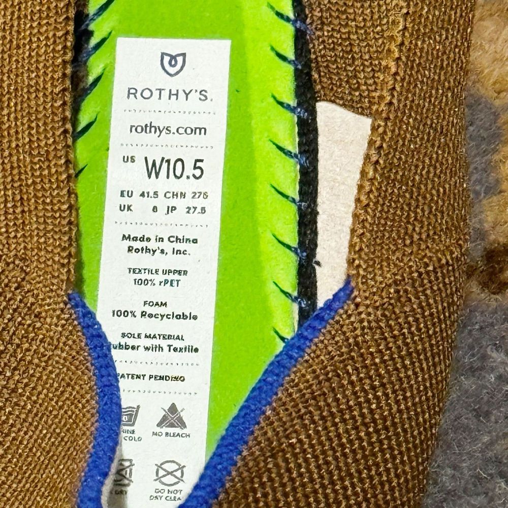 ROTHY'S The Flat Knit Upper Slip On Flats Size10.5 NWT - Picture 13 of 15